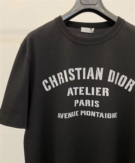 t shirt dior homme atelier|christian dior t shirts price.